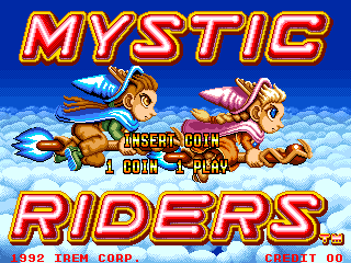 Mystic Riders (World) Title Screen